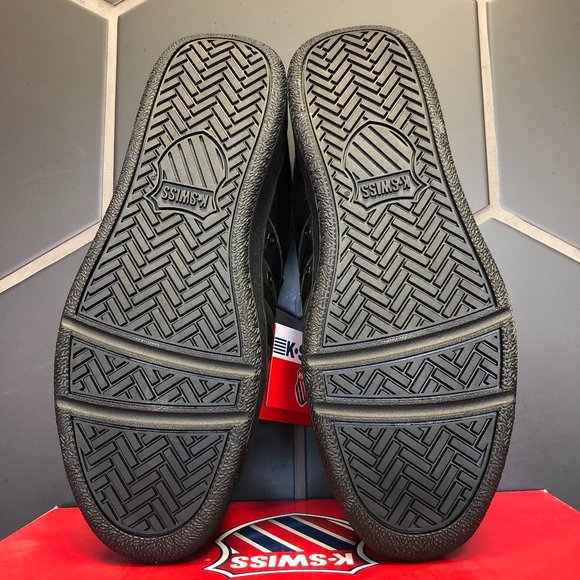 K-Swiss 'Classic 2000' Black/Gold (Multiple Sizes) - Picture 5 of 5